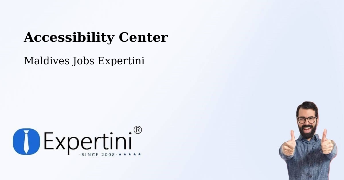 Accessibility Statement – Maldives - Maldives Jobs Expertini