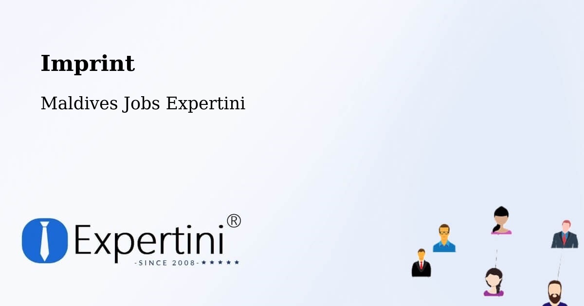 Imprint – Maldives - Maldives Jobs Expertini