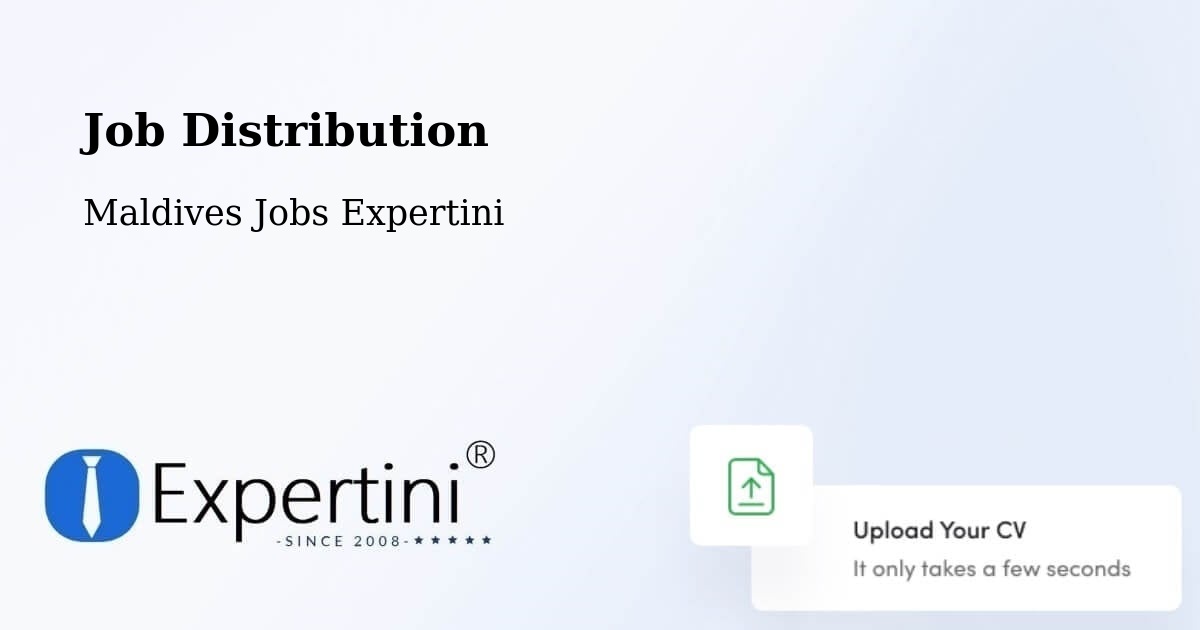 Job Distribution - Maldives Jobs Expertini