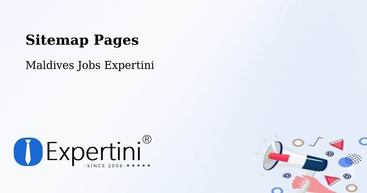 Sitemap Pages across Maldives - Maldives Jobs Expertini